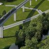 Wizualizacja estakady kolejowej w Łososinie Górnej (1)