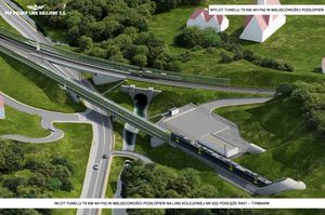 Tunel w miejscowości Podłopień (2)