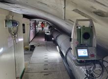Wnętrze budowanego tunelu na linii kolejowej 104 fot. Piotr Hamarnik (4)